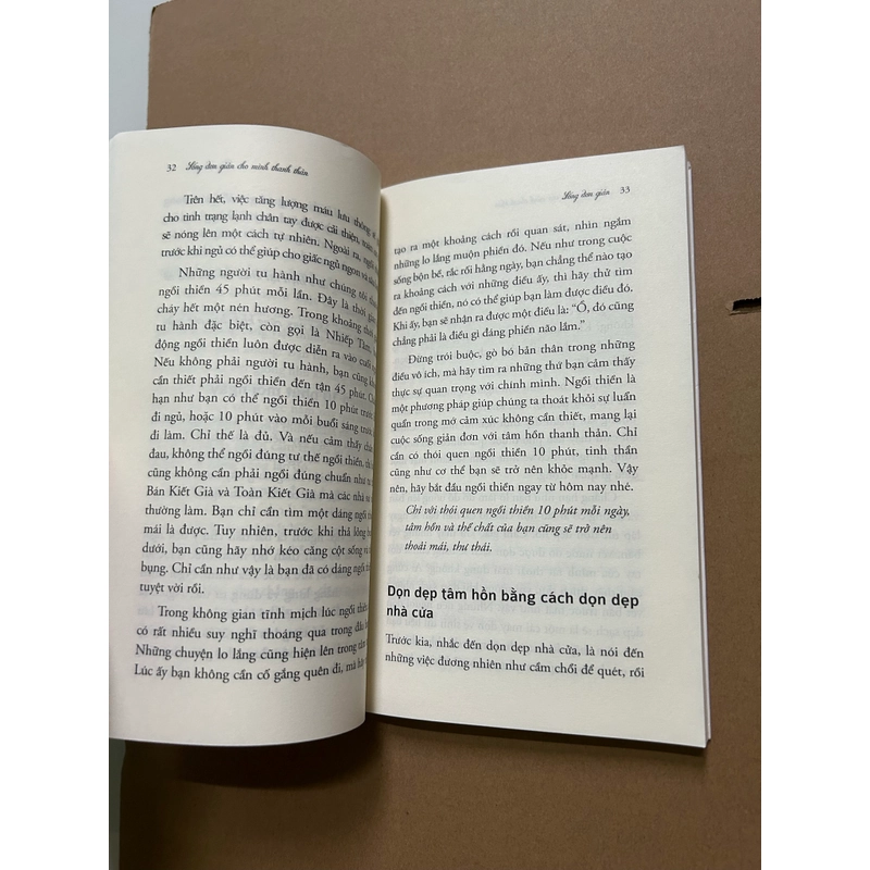 Sống đơn giản cho mình thanh thản 547288