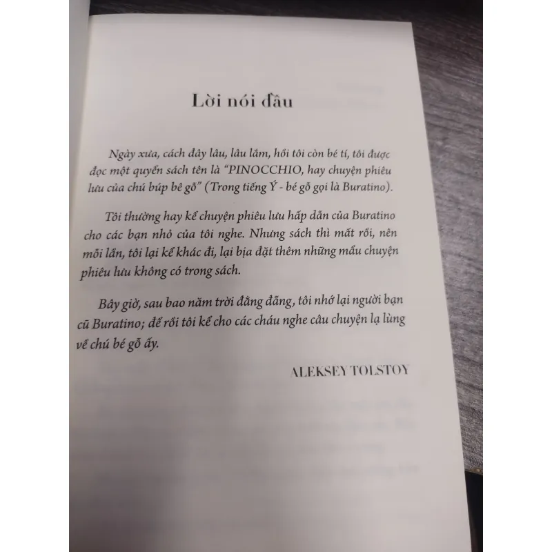 Sách: Chiếc chìa khoá vàng hay chuyện li kì của Buratino - A. Tolstoy (A2) 577492