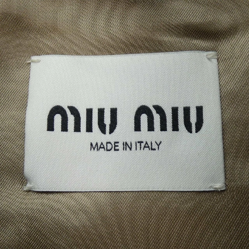MIU MIU MIU MIU Logo ML943 S232 15PM Áo khoác - Hàng hiệu Chính hãng 811936