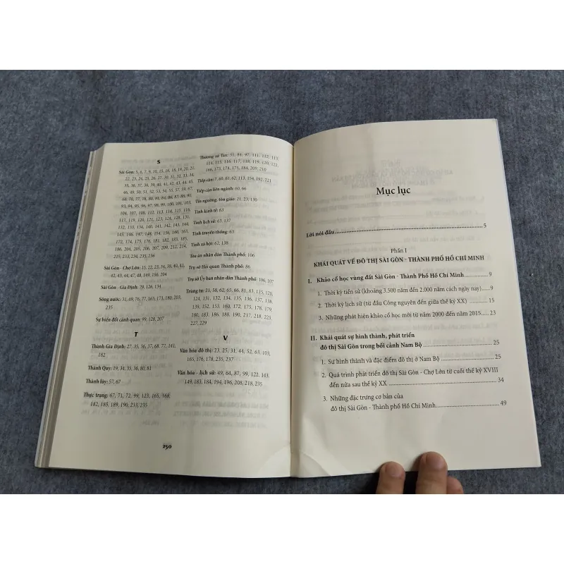 ĐÔ THỊ SÀI GÒN, THÀNH PHỐ HỒ CHÍ MINH. KHẢO CỔ HỌC VÀ BẢO TỒN DI SẢN 572742
