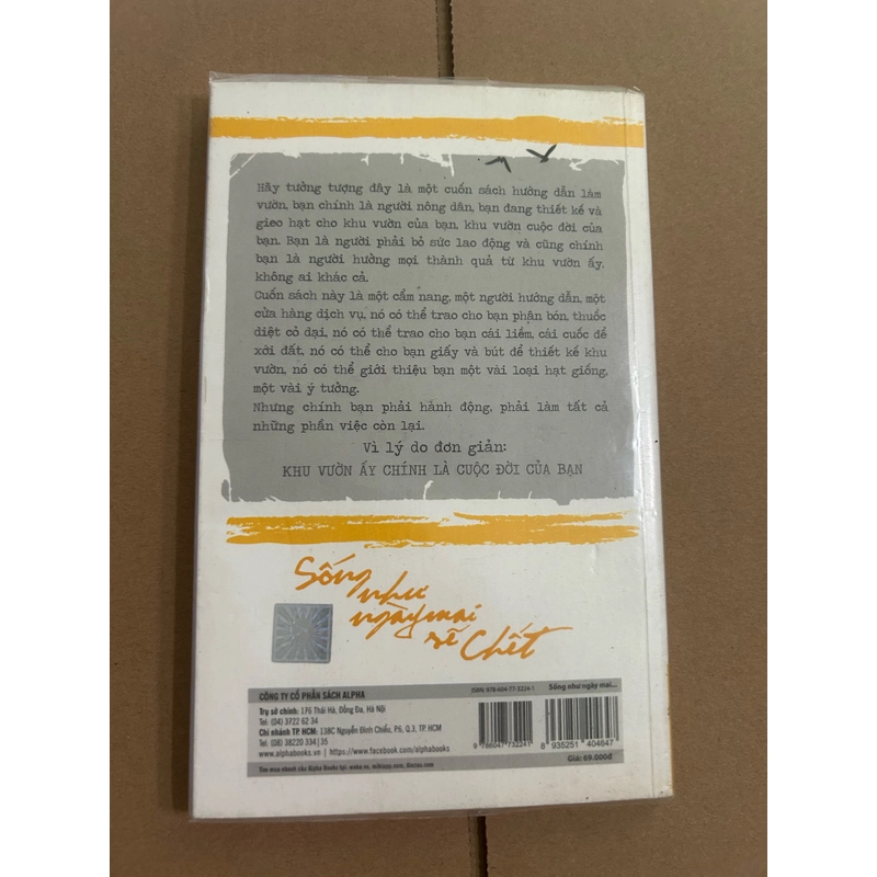 Sống như ngày mai sẽ chết 471068