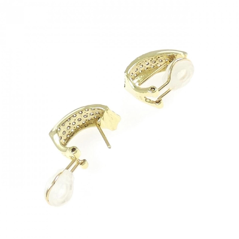 Bông tai/khuyên tai kim cương K18YG 1.00CT - Hàng hiệu chính hãng 869313