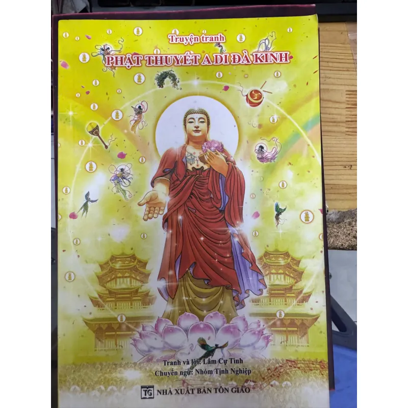 SÁCH TRUYỆN TRANH PHẬT THUYẾT A DI ĐÀ KINH 50K 1043870