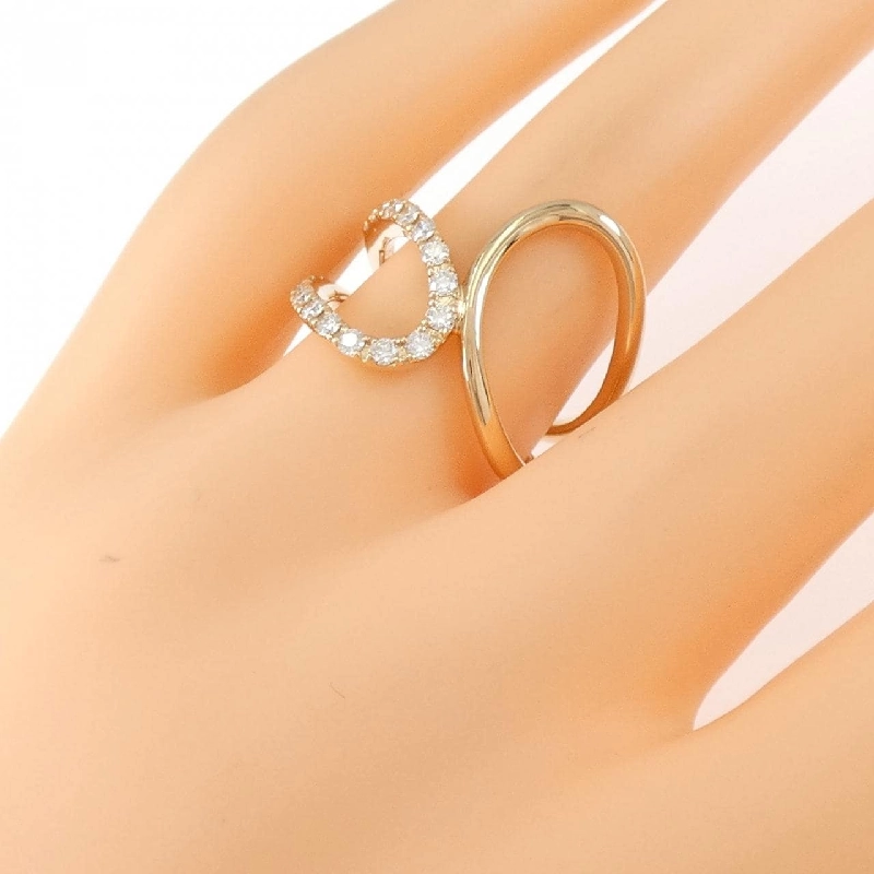 Nhẫn kim cương K18PG 0.37CT 667767