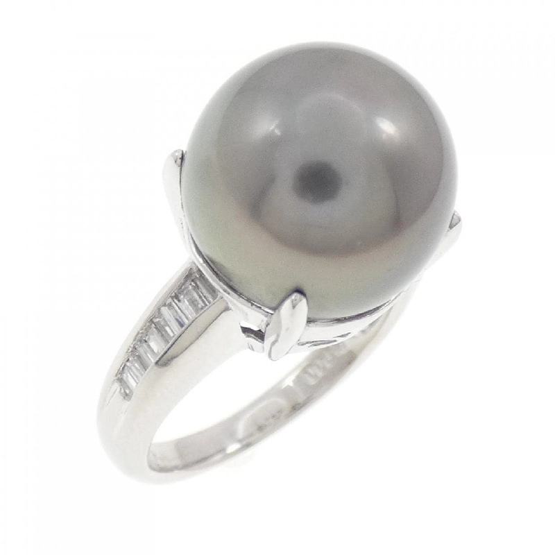 Nhẫn ngọc trai đen PT900 12.8mm - Hàng hiệu Authentic 849633