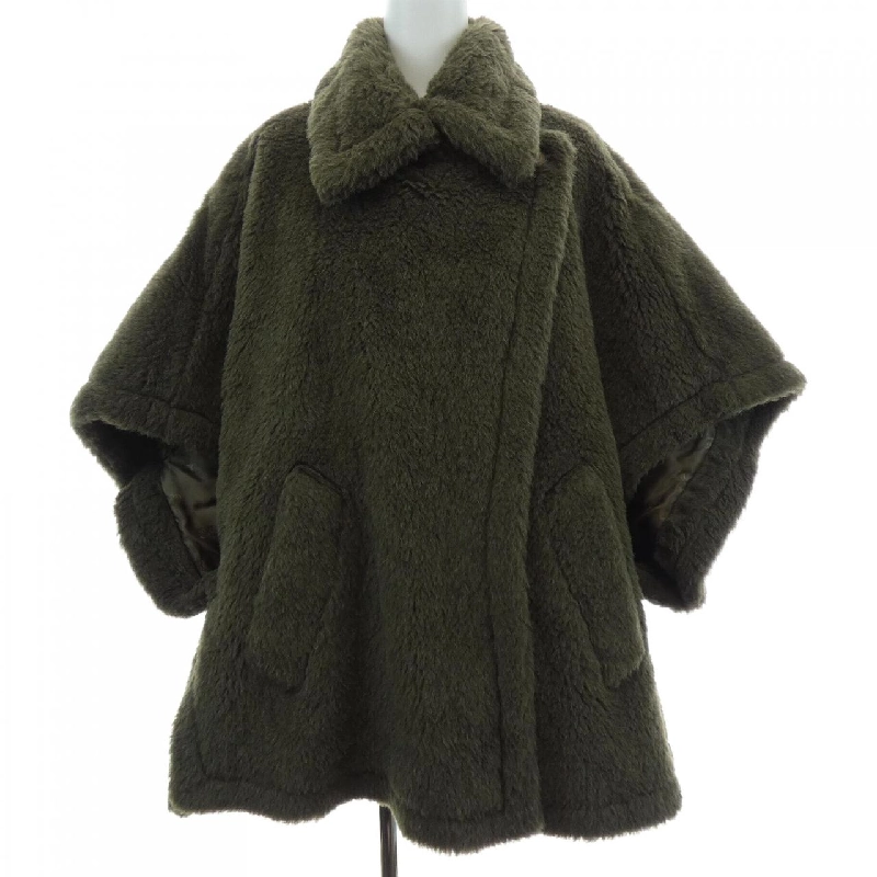Max Mara TEBE1 Cape Gấu Teddy - Hàng hiệu Chính hãng 822276