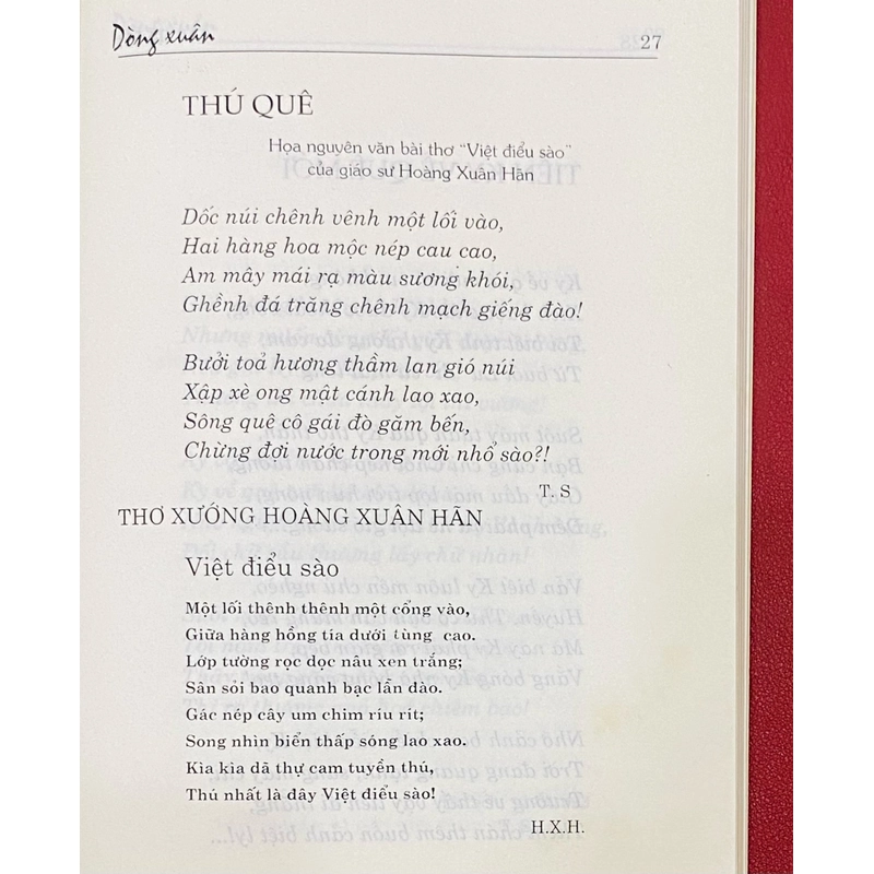 Dòng Xuân - Thơ Tú Sót 519669
