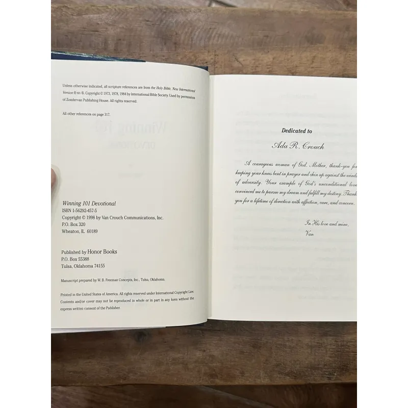 Winning 101 - Van Crouch 722831