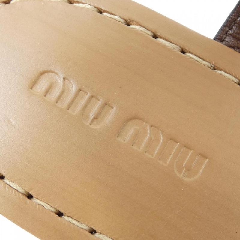 Giày sandal MIU MIU - Hàng hiệu Authentic 830795