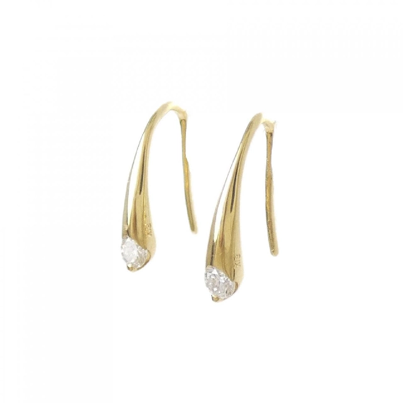 K18YG Bông tai kim cương 0.10CT - Hàng hiệu Chính hãng 866164