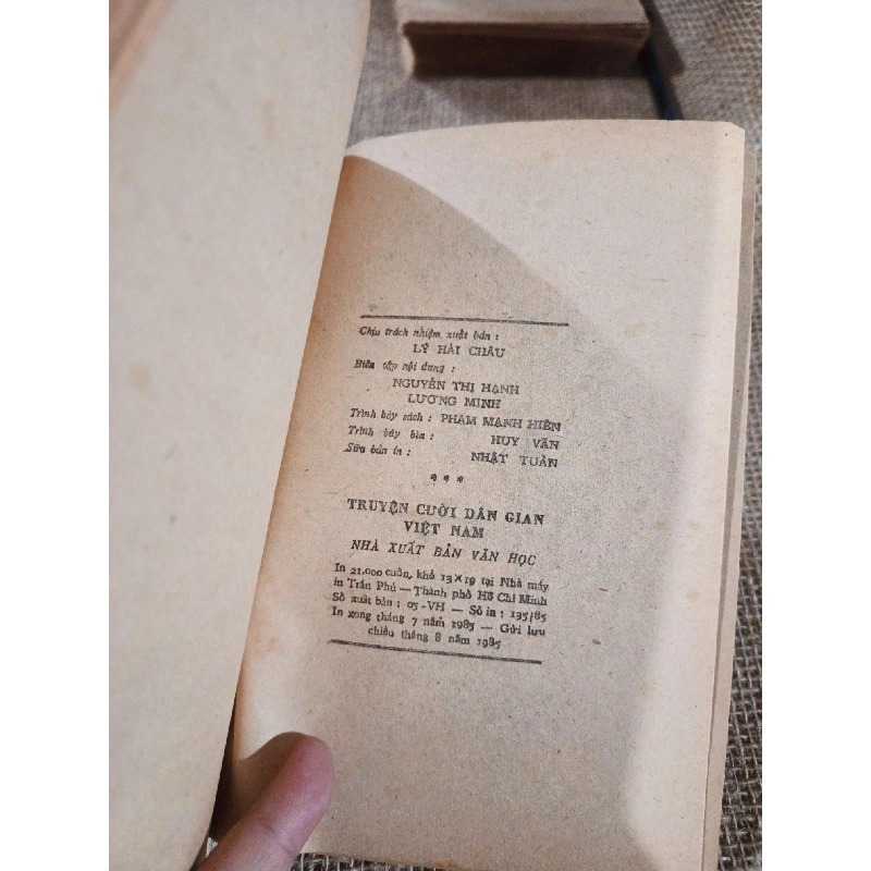 Truyện cười dân gian Việt Nam 1985 mới 70% (Văn học Việt Nam) HLSC2404 1028443