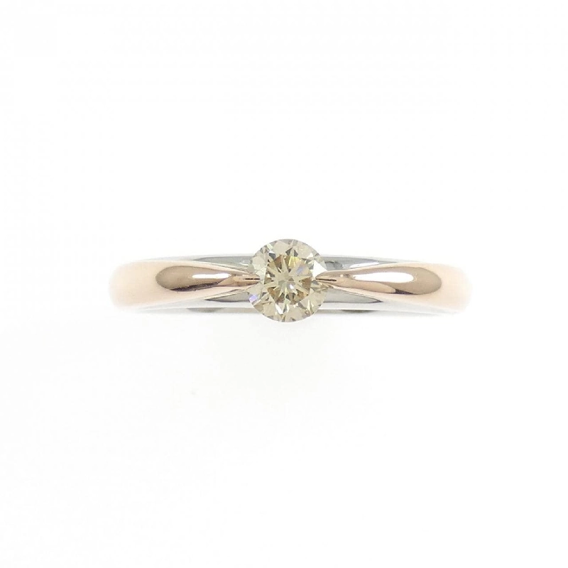 Nhẫn kim cương K18PG/PT900 0.323CT - Hàng hiệu Authentic 851934