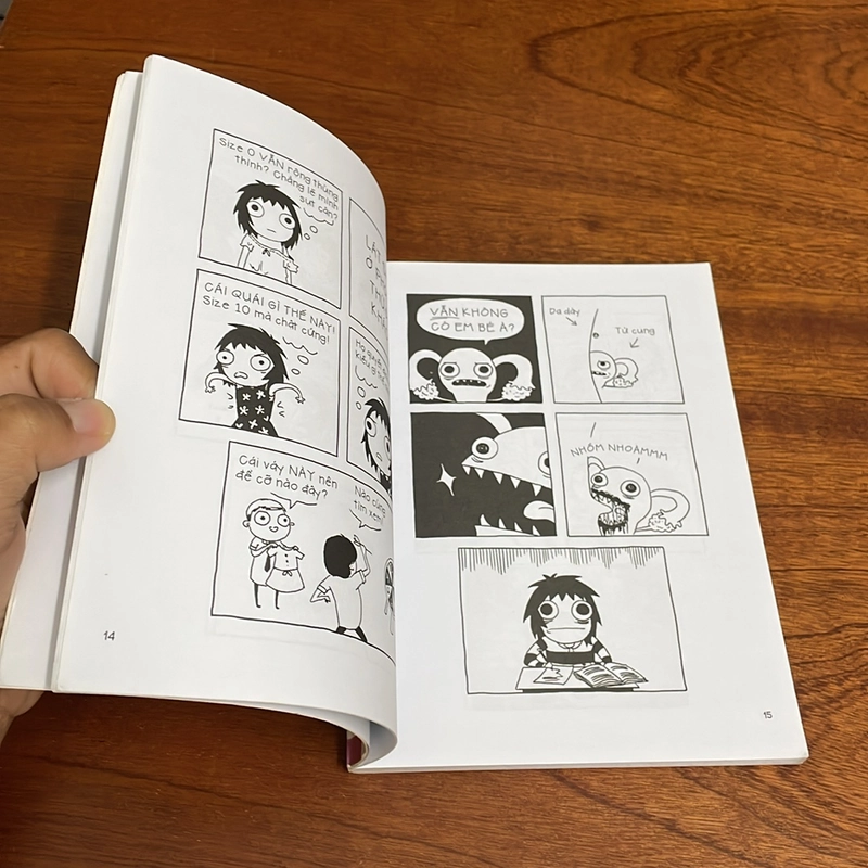 II Truyện Tranh: Làm Người Lớn _ Một Điều Huyền Bí - SARAH ANDERSEN - 2016 498643