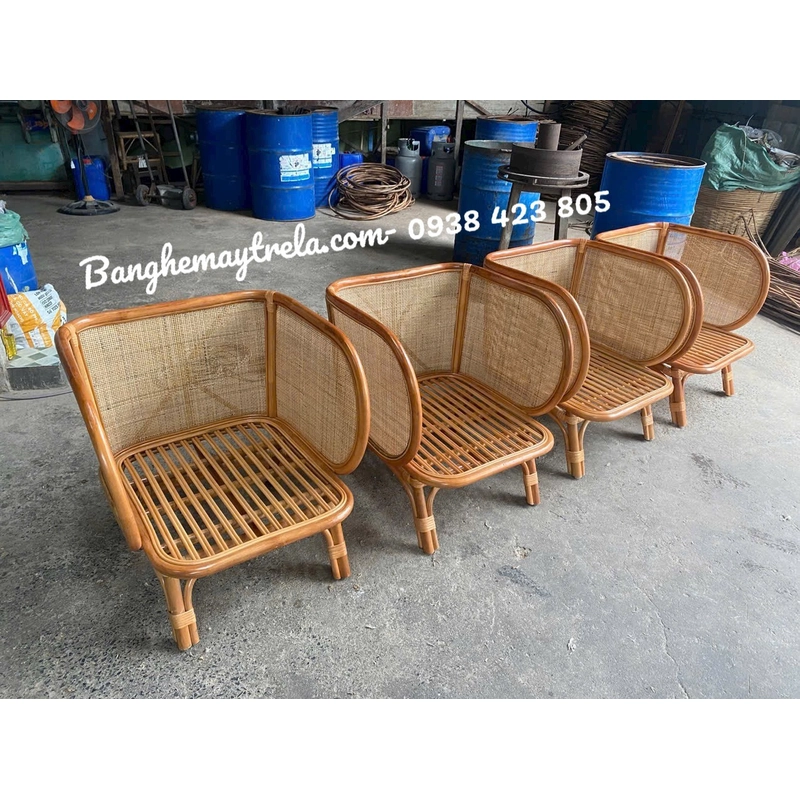 Ghế đơn mây armchair 499648