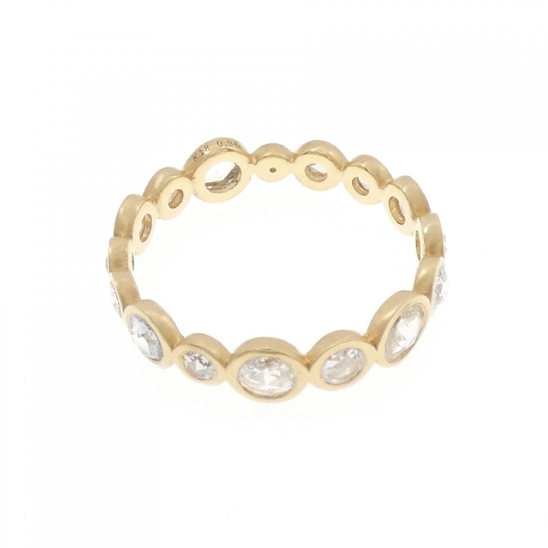 【Sản phẩm mới】Nhẫn kim cương vĩnh cửu K18YG 0.96CT 668775