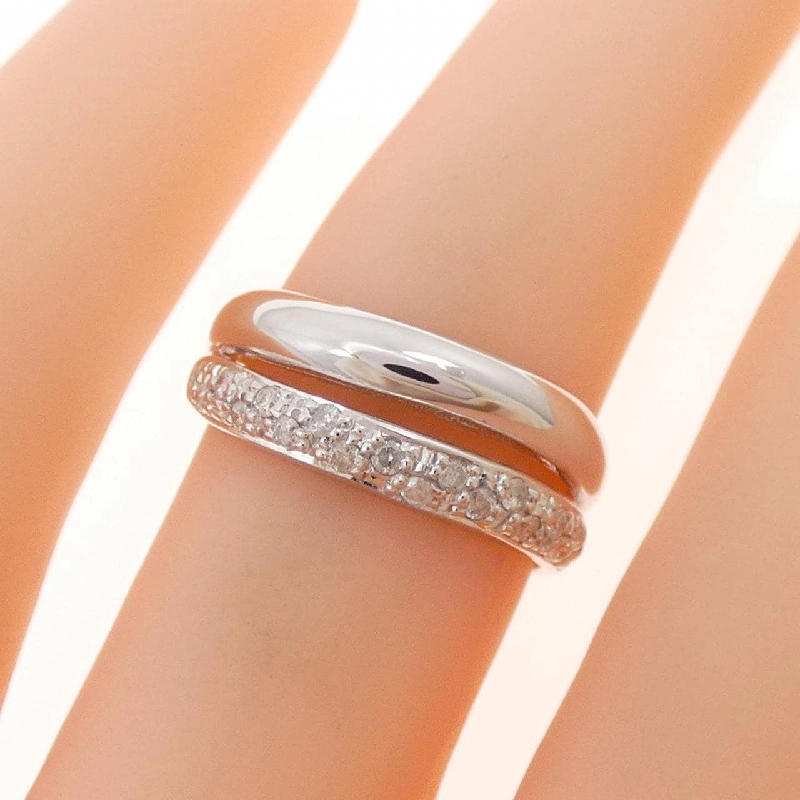 Nhẫn kim cương K14WG 0.16CT - Hàng hiệu chính hãng 853505