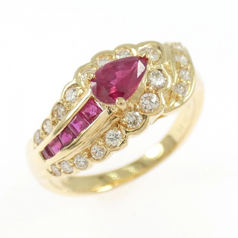 Nhẫn Ruby K18YG 0.64CT - Hàng hiệu Chính hãng 854930