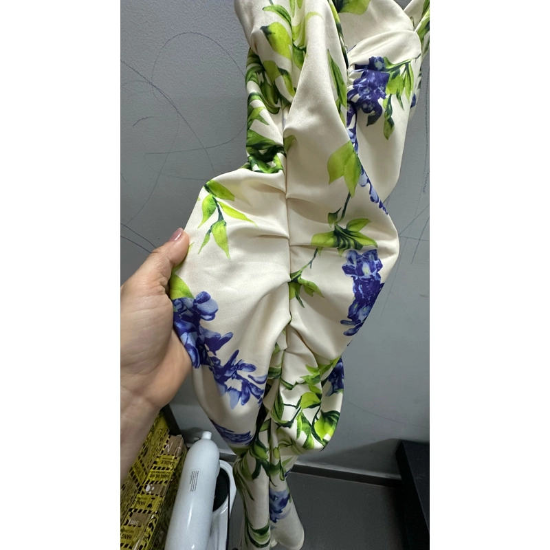 Đầm thun co giãn body 2 dây bản to size M 463089