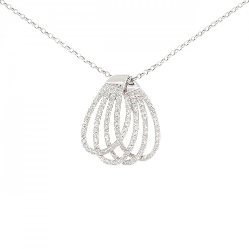 K18WG Dây chuyền kim cương 1.50CT - Hàng hiệu Chính hãng 864477