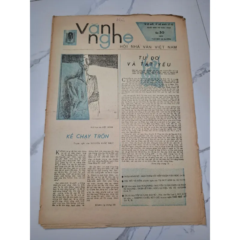 Báo Văn Nghệ số 50 (1614) - Nguyễn Khắc Phục - Truyện ngắn 960073