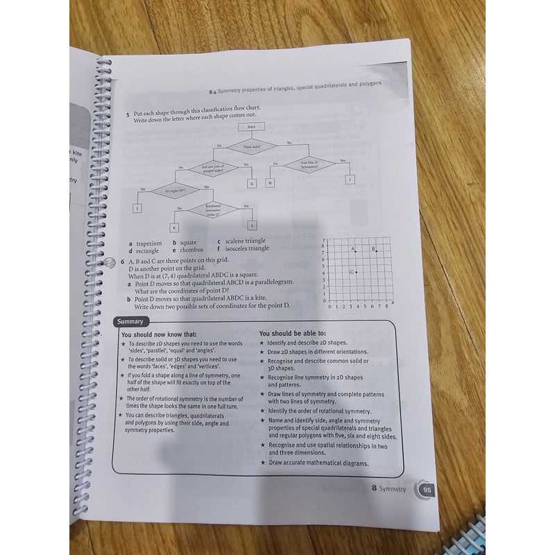 Mathematics course book (Sách photo) như hình  461777