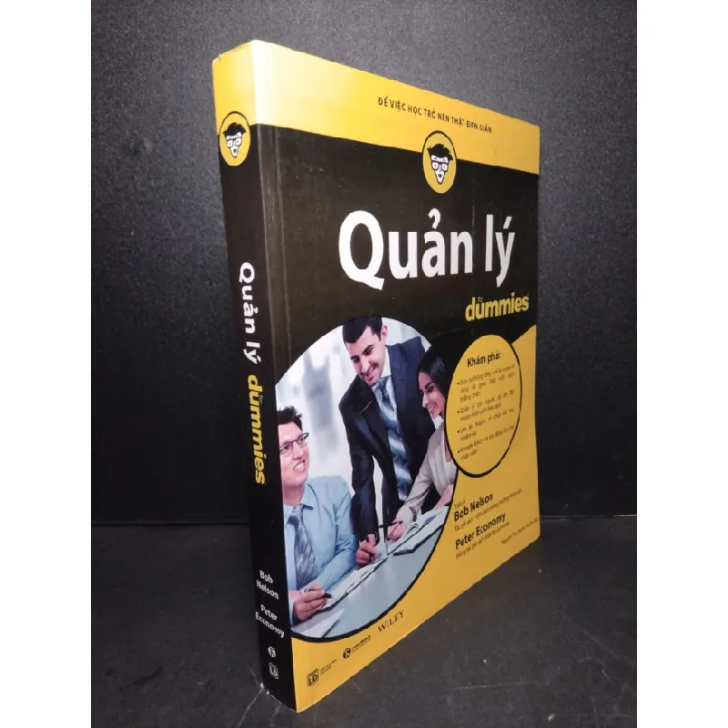 [Sách Cũ SCGR] Quản lý for dummies a wiley brand mới 90% ố bẩn nhẹ, lỗi trang cuối, có mộc nhà phát hành 2018 HCM2103 QUẢN TRỊ 678749