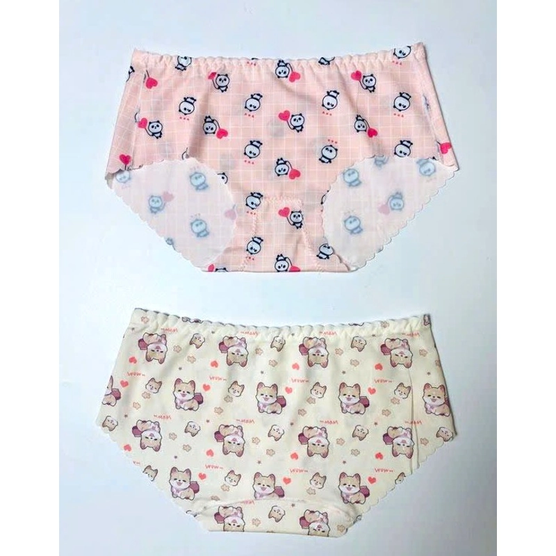 Quần lót su đúc họa tiết hoạt hình trẻ trung, freesize từ 40 - 55kg, hàng Việt Nam sx 446064
