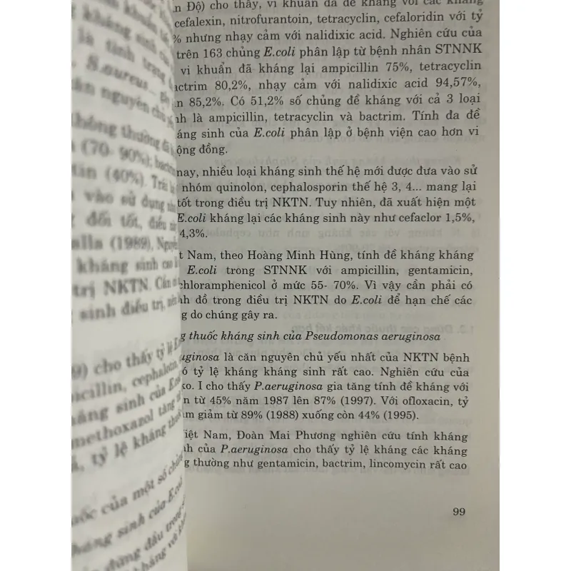 Sách Giáo trình Nhiễm khuẩn tiết niệu của TS. Trần Vân Hình và TS. Hoàng Mạnh An 757577