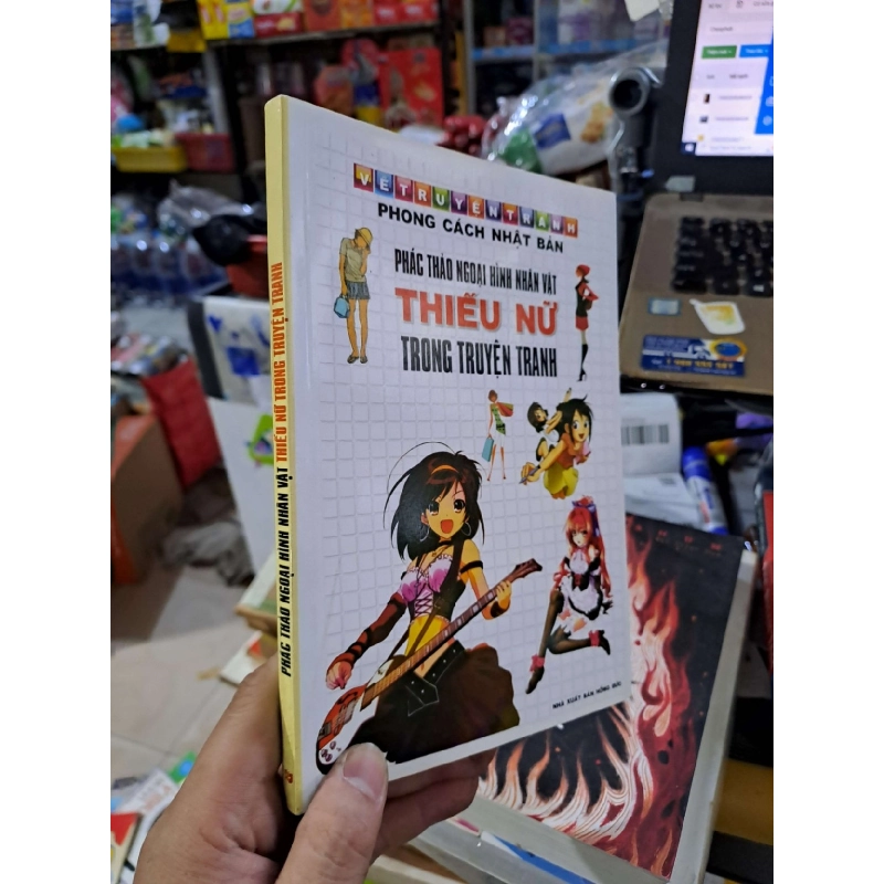 Phong Cách Nhật Bản Phác Thảo Ngoại Hình Nhân Vật Thiếu Nữ Trong Truyện Tranh - Quang Minh - 2012 mới 90% - MẸ VÀ BÉ - HCM3012 924932