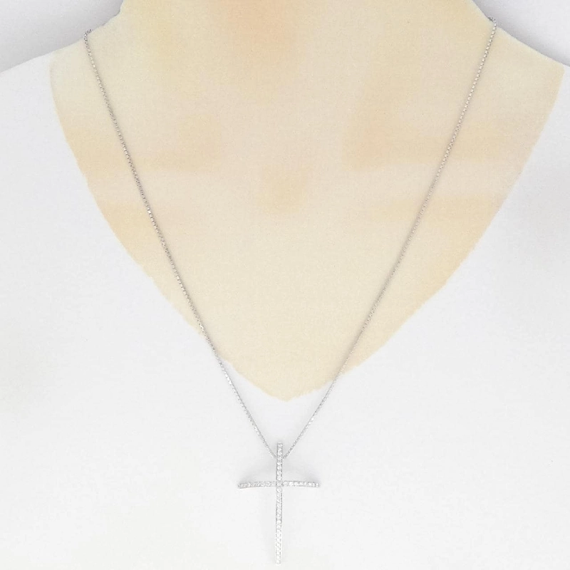 Dây chuyền kim cương Kiment - Hàng hiệu Authentic 839473