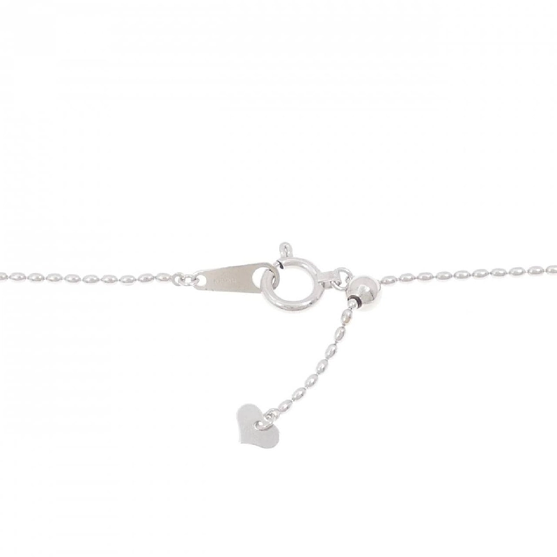 K18WG Dây chuyền Garnet hình trái tim - Hàng hiệu Authentic 858268