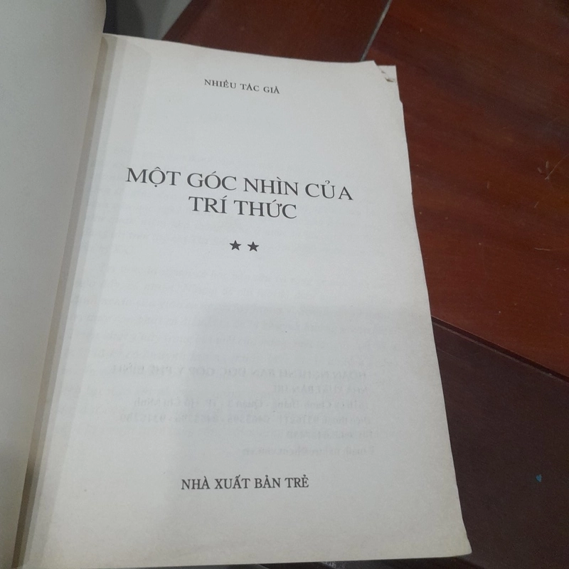Một góc nhìn của TRI THỨC, tập hai 312937