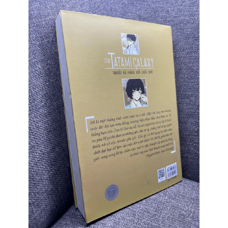 The Tatami Galaxy Truyền kỳ phòng bốn chiếu rưỡi Tomihiko Morimi mới 80% HPB1704 347651