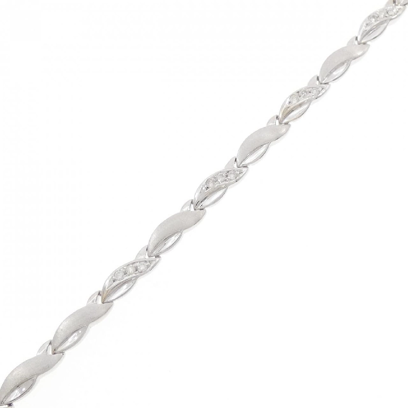 K18WG Vòng tay kim cương 0.15CT - Hàng hiệu Chính hãng 874151