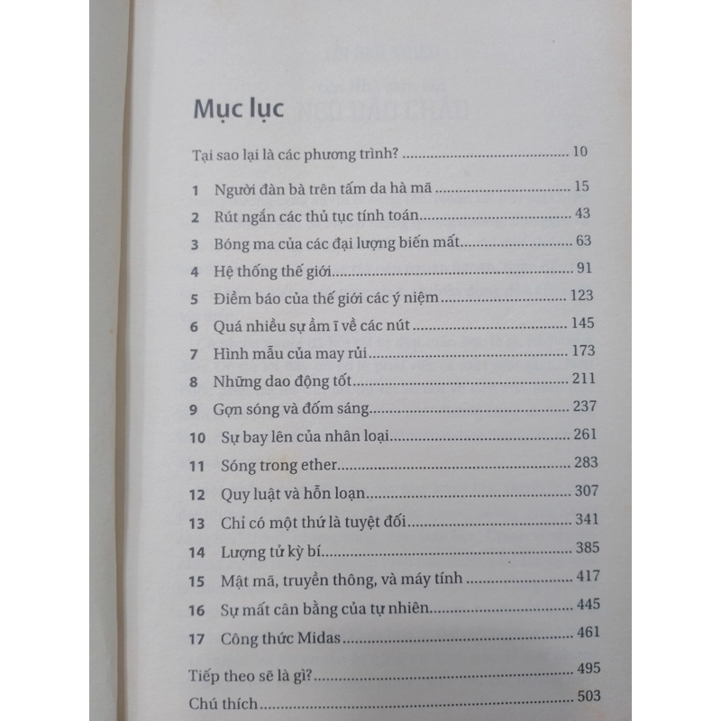 17 PHƯƠNG TRÌNH THAY ĐỔI THẾ GIỚI - IAN STEWART 
 527312