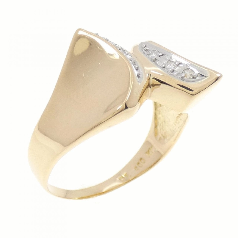 Nhẫn kim cương K18YG/PT900 0.05CT - Hàng hiệu Authentic 856349