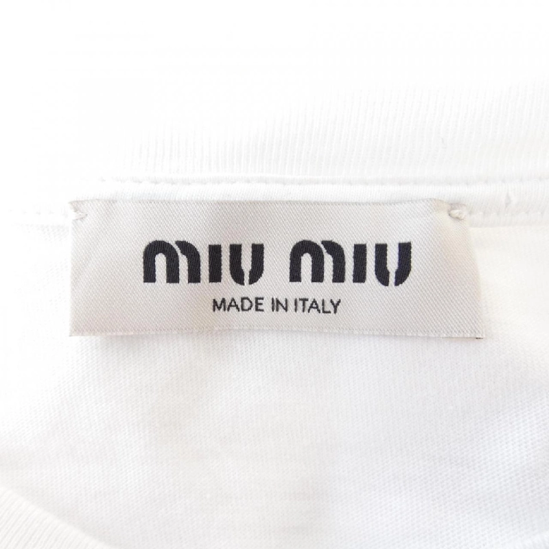 【Coupon Eligible】Miu Miu MIU MIU Áo phông 640100