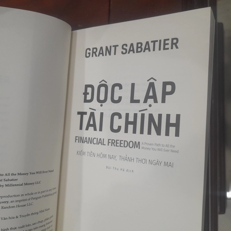Grant Sabatier - ĐỘC LẬP TÀI CHÍNH, kiếm tiền hôm nay, thảnh thơi ngày mai 542977