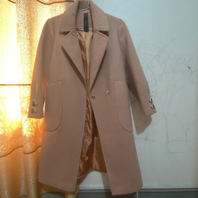 Khoác dạ HQ hồng nude, sz ML 298810