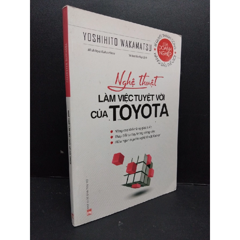 [Phiên Chợ Sách Cũ] Nghệ Thuật Làm Việc Tuyệt Vời Của Toyota - Yoshihito Wakamatasu 2701 ASB Oreka Blogmeo 230225 390048