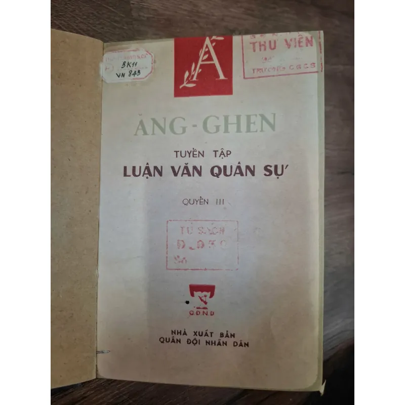 Ang-Ghen - Tuyển Tập Luận Văn Quân Sự, Quyển III - F. Engels (Ăng-ghen) 727786