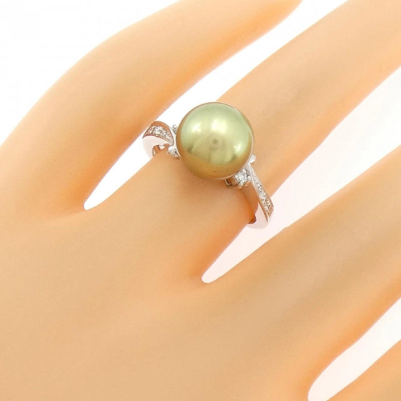 Nhẫn ngọc trai đen PT900 9.3mm - Hàng hiệu Authentic 850084