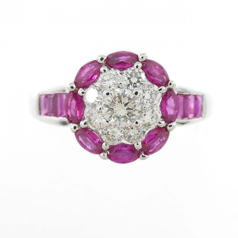 Nhẫn Ruby K18WG 1.11CT - Hàng hiệu Chính hãng 848194