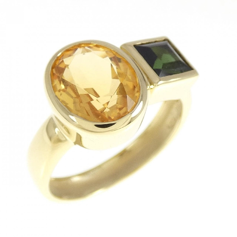Nhẫn Citrine 750YG - Hàng hiệu Authentic 849653