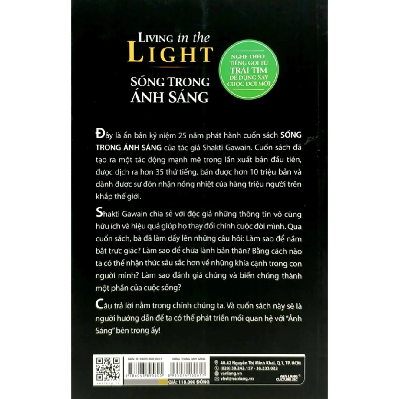 Tủ Sách Tâm Linh Thế Kỷ - Sống Trong Ánh Sáng - Shakti Gawain 286089