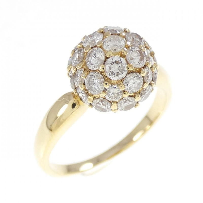 Nhẫn kim cương K18YG 1.30CT - Hàng hiệu Chính hãng 854456