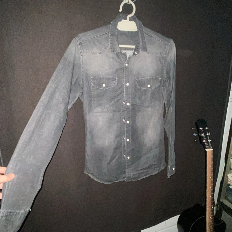 Áo sơ mi jean nam 446407