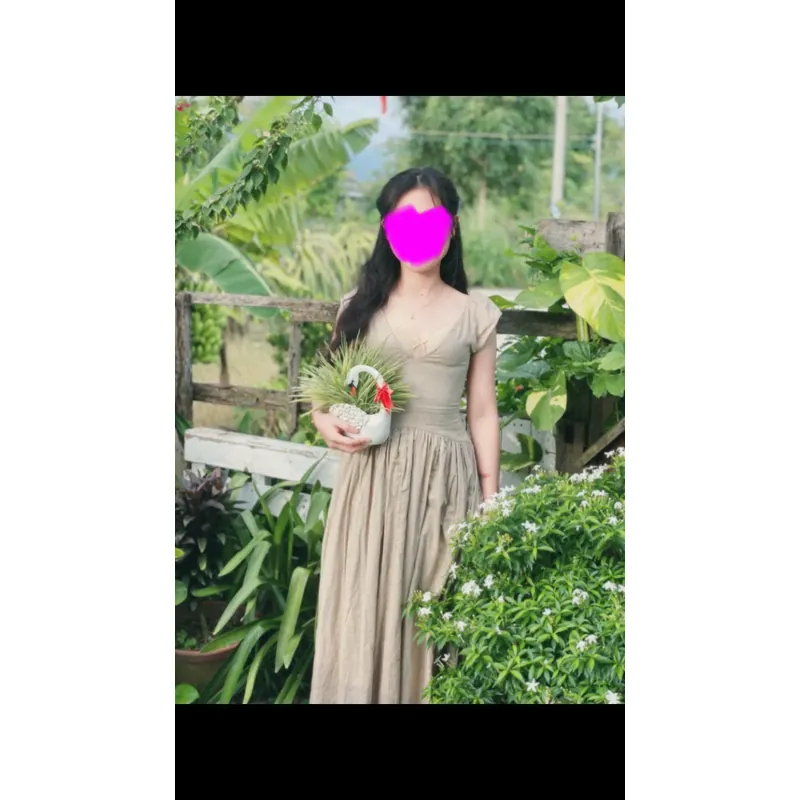 Đầm dài kem của Rale Studio size S mặc 1 lần chụp ảnh 599592