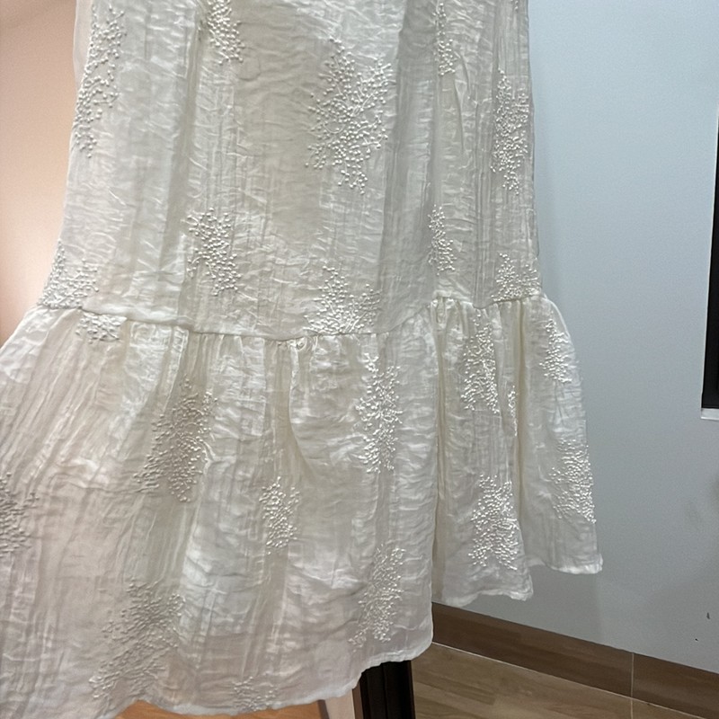Váy maxi hai lớp đi biển mặc duy nhất 1 lần mới 98% 155459