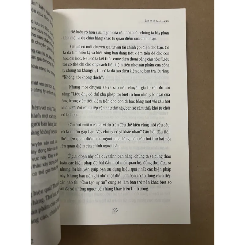 The Sales Advantage Lợi Thế Bán Hàng 1008453